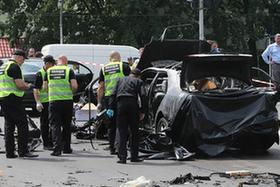 烏克蘭基輔一轎車發生爆炸一名軍人死亡