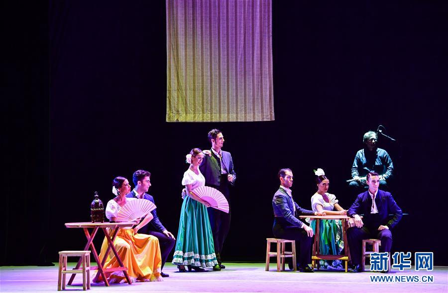 （文化）（2）西班牙弗拉明戈舞剧《卡门》在郑州上演