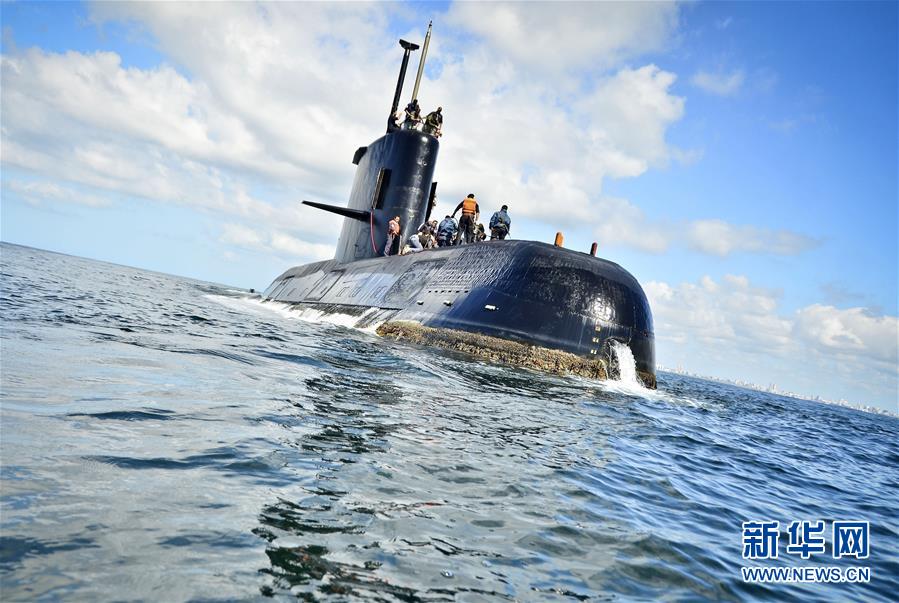 （国际）阿根廷海军一艘载有40人的潜艇失联
