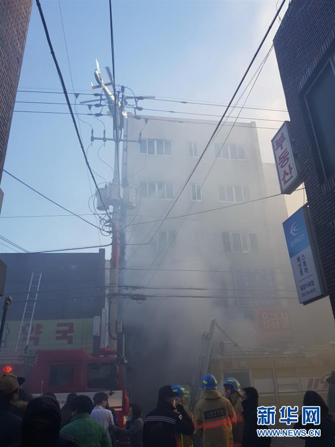 （國際）（2）韓國密陽一醫院發生火災