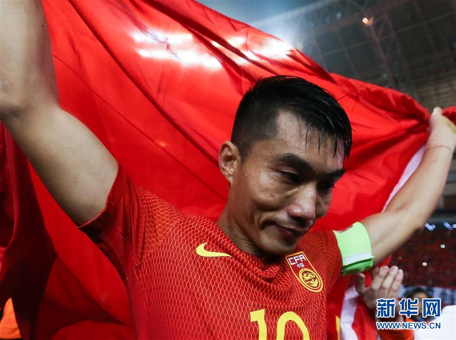 （体育）（14）足球——世预赛：中国队战胜韩国队