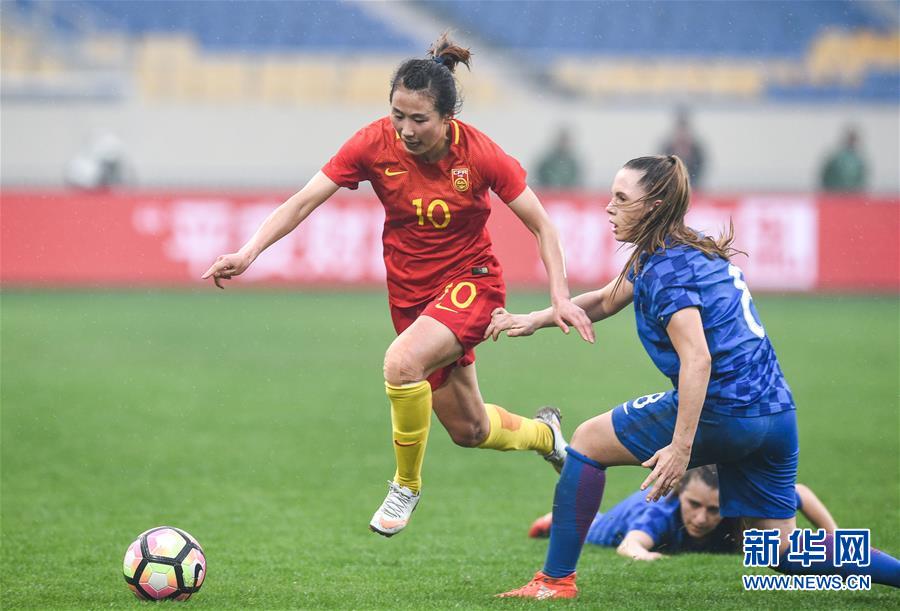 （体育）（3）足球——中国之队国际赛：中国女足胜克罗地亚