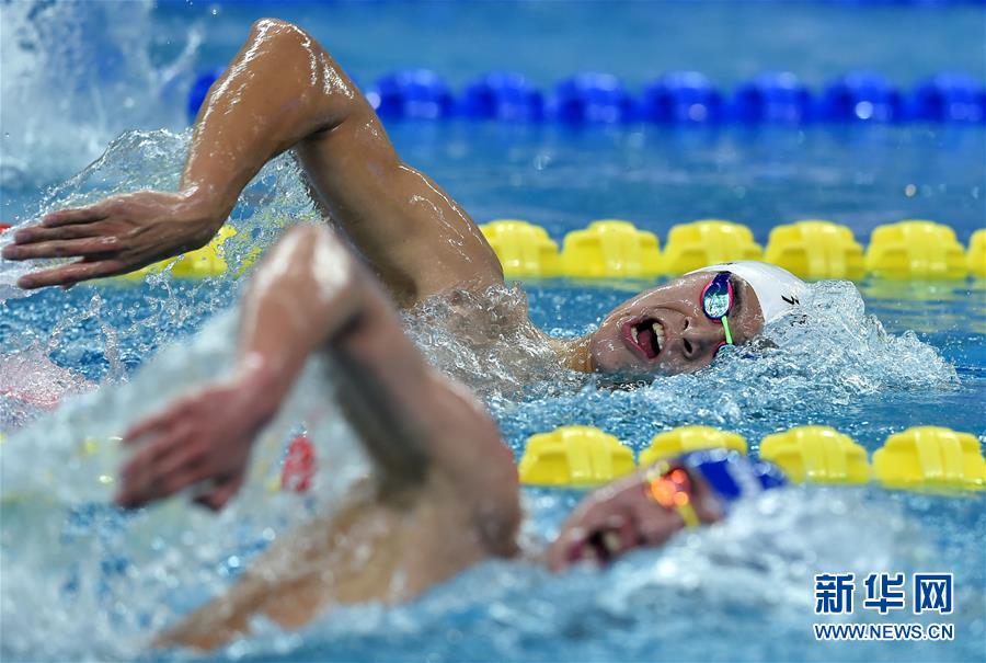 （体育）（12）游泳——全国冠军赛：孙杨获男子1500米自由泳冠军
