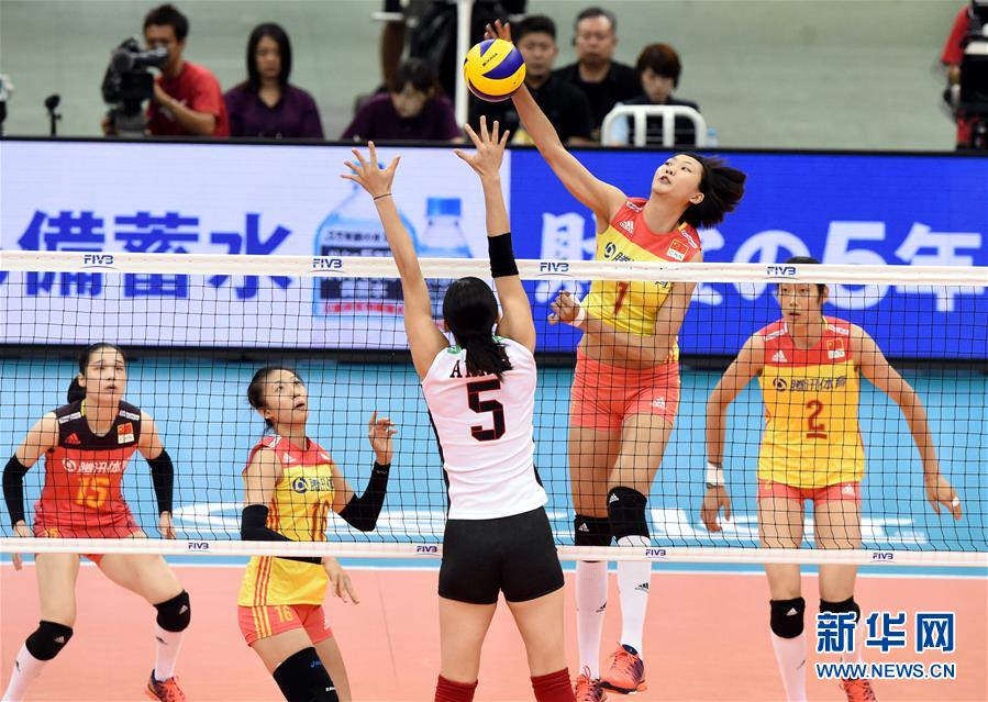 （体育）（11）排球——中国女排夺得大冠军杯赛冠军