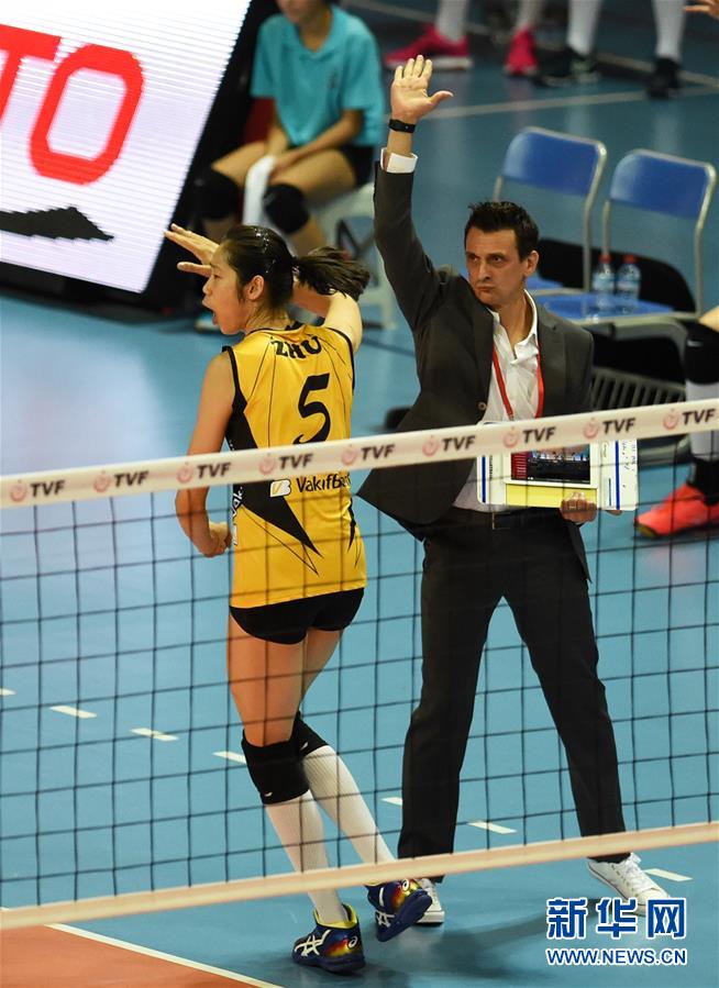 （体育）（10）排球——土耳其女排超级杯：朱婷携球队夺冠