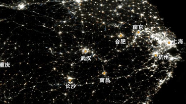 卫星告诉你，长江经济带是个什么“带”