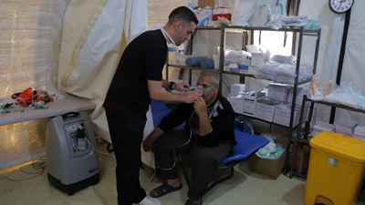 加沙地带：临时医院